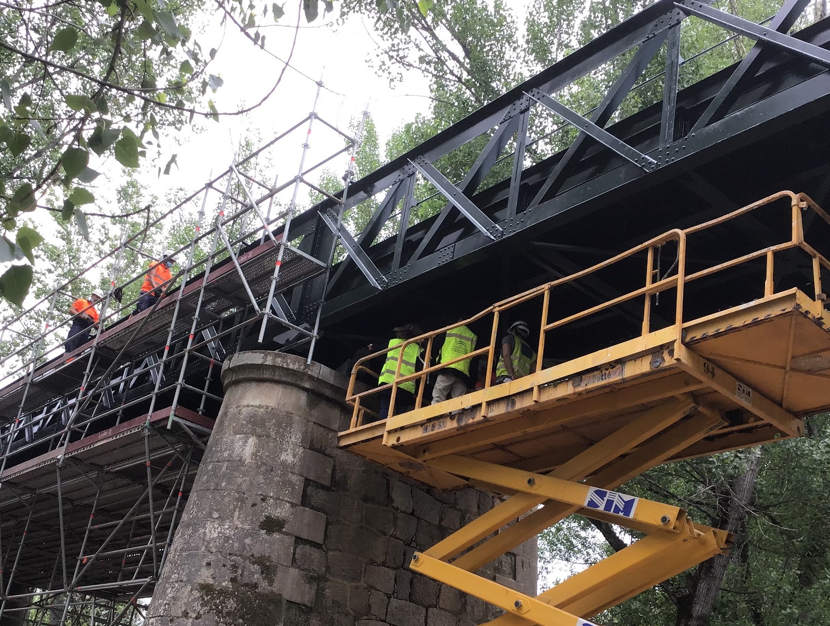 Licitado por diez millones el mantenimiento y reparación de puentes de las carreteras andaluzas